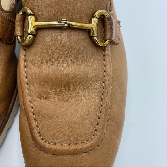 Paul Green Shay Bit Loafer Tan/Light Brown Leather Size US 6.5 - Picture 4 of 9